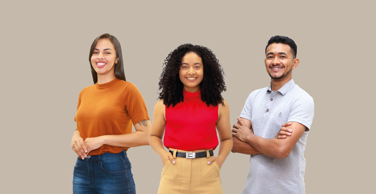 a group of people posing for a photo