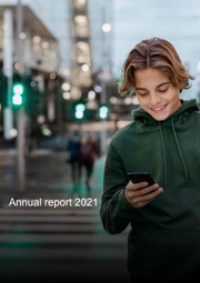 a person looking at the phone