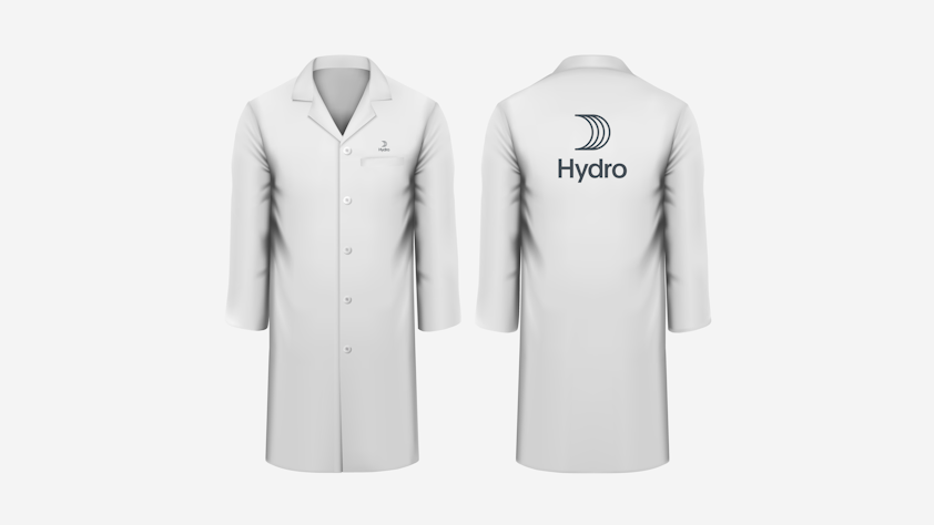 a pair of white t-shirts