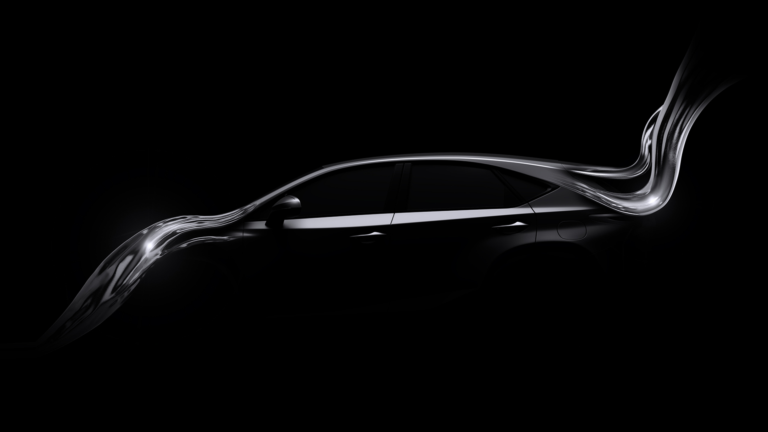 a close-up of a car's taillight