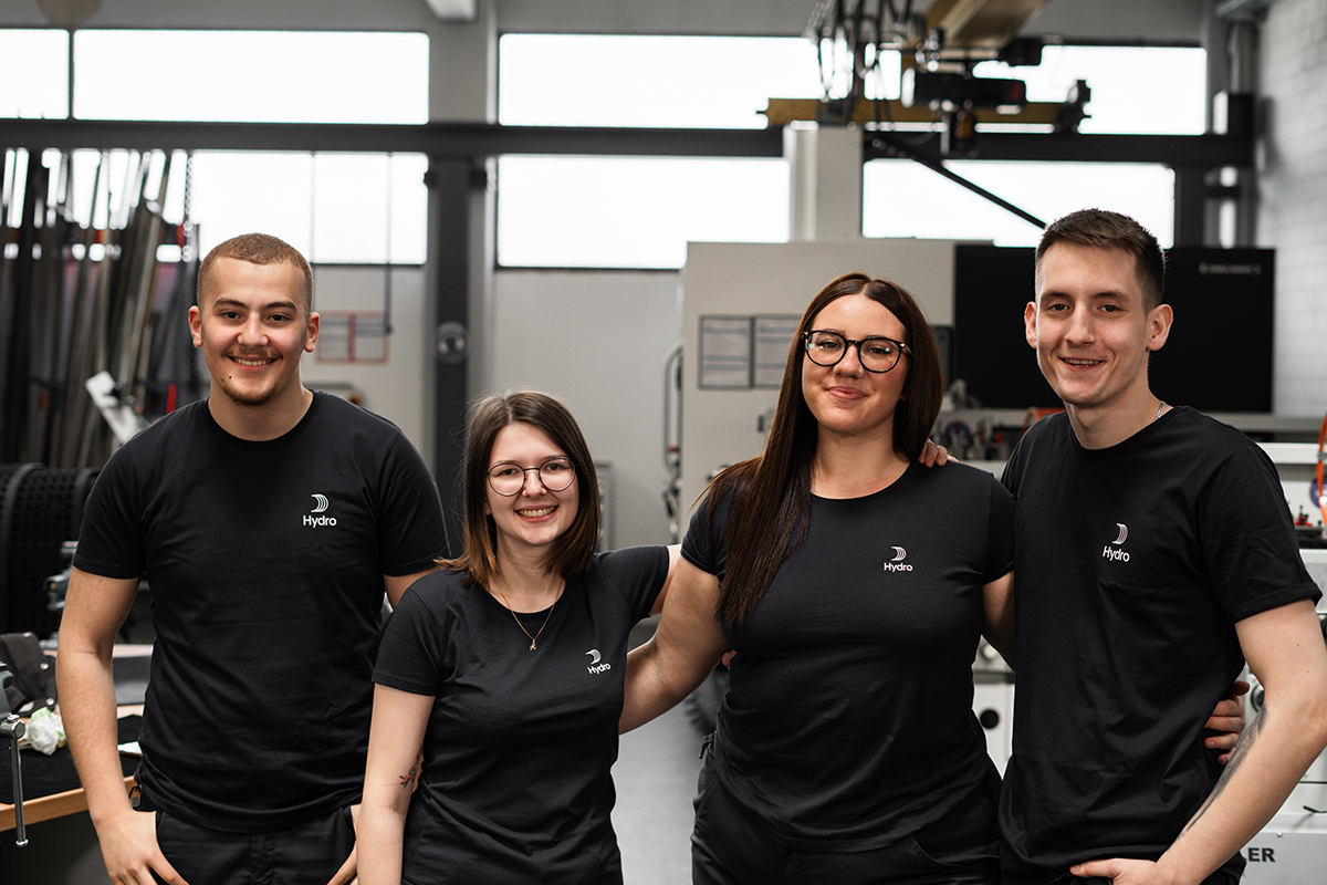 a group of people posing for a photo