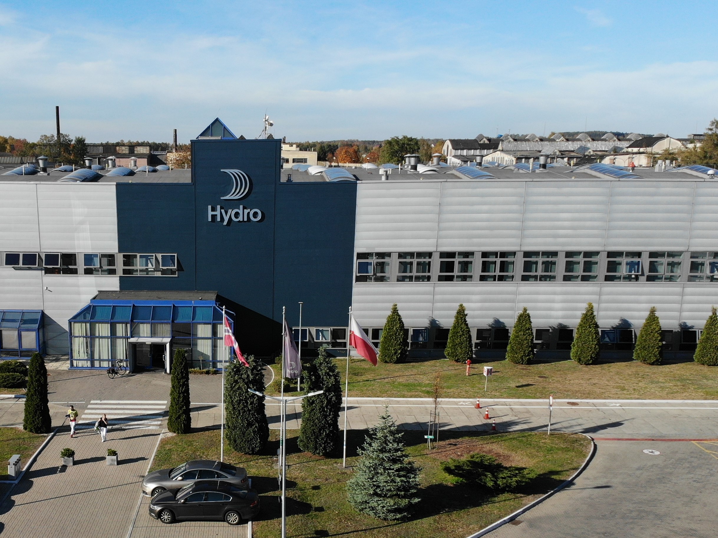 Exterior of Chrzanów Hydro extrusion plant