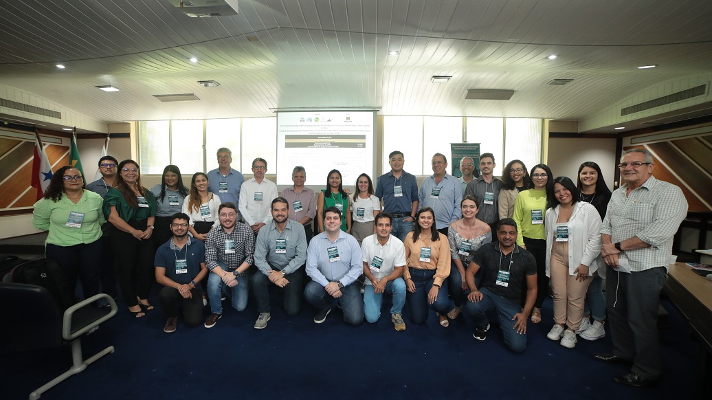 a group of people posing for a photo