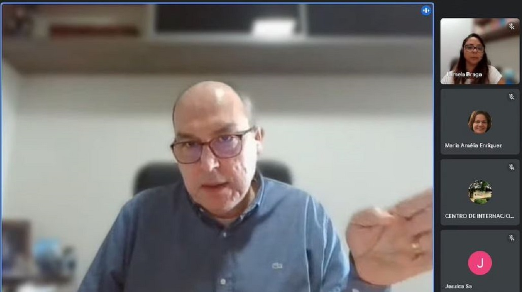 a man wearing glasses