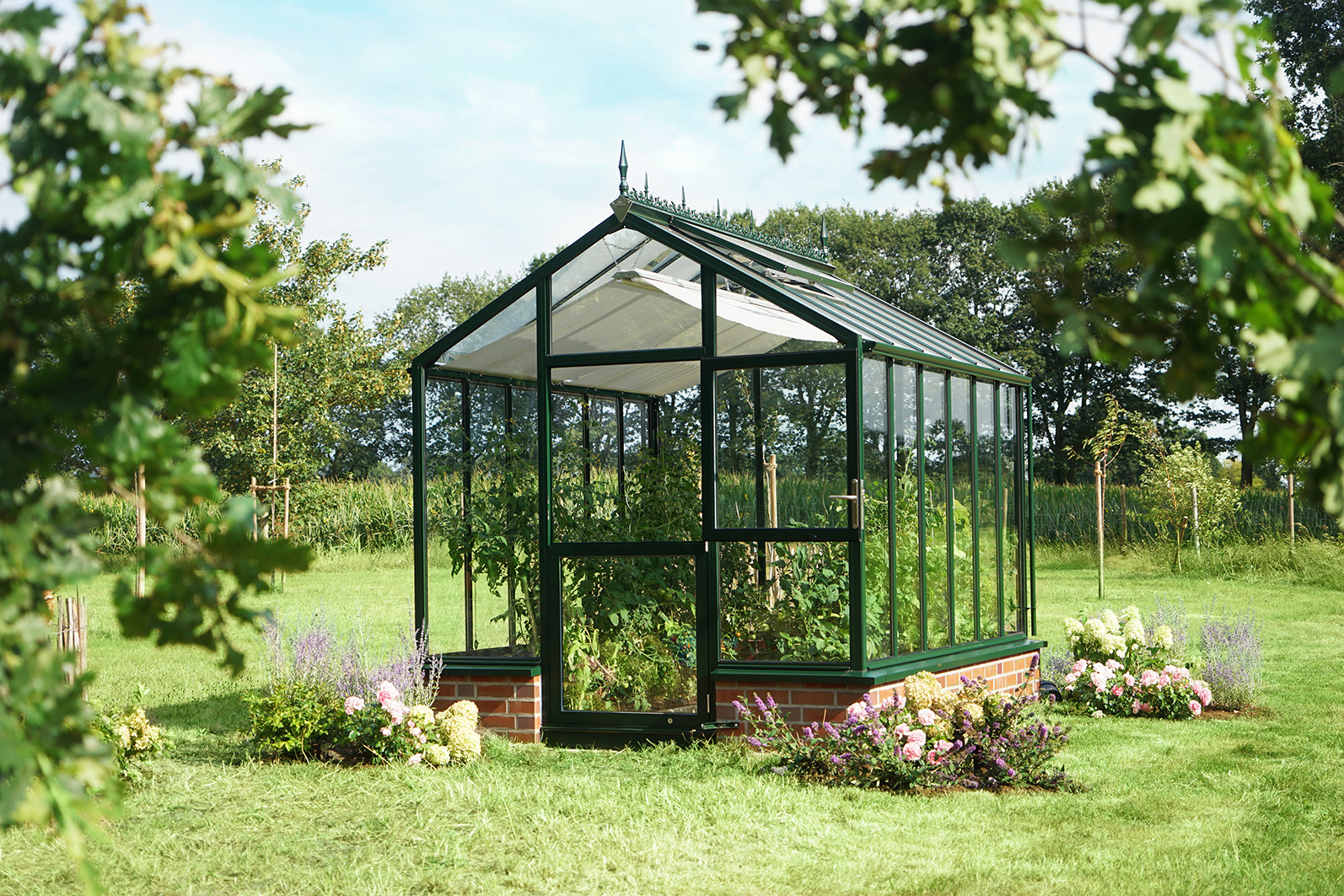 Hoklatherm BioTop-Gewächshaus